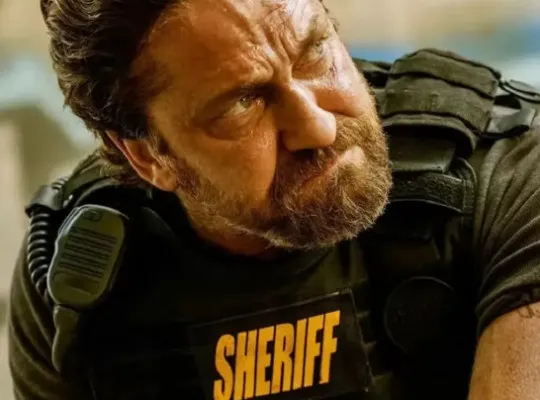 "Gerard Butler'ın başrolünde olduğu *Suç Takımı 3* filmi yapım aşamasında."